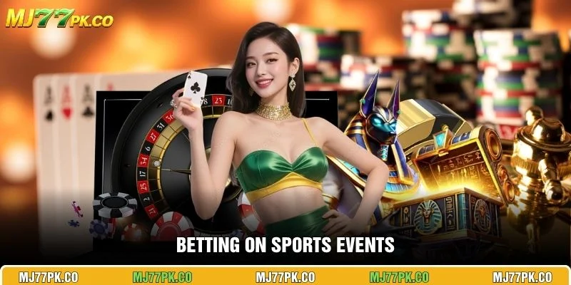 Betting on sports events